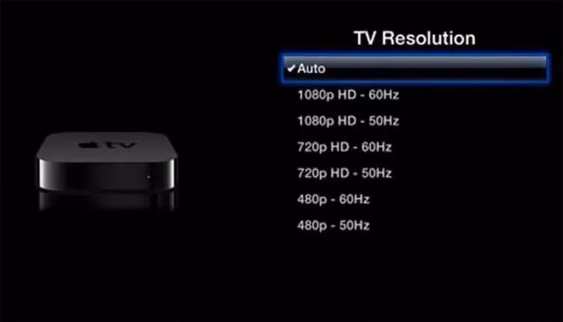 Apple Tv Auto Airplay Display Resolution