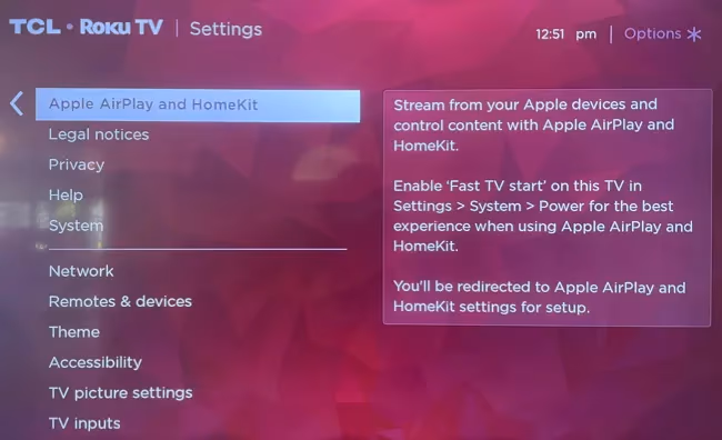 Tcl Roku Tv Apple Airplay And Homekit