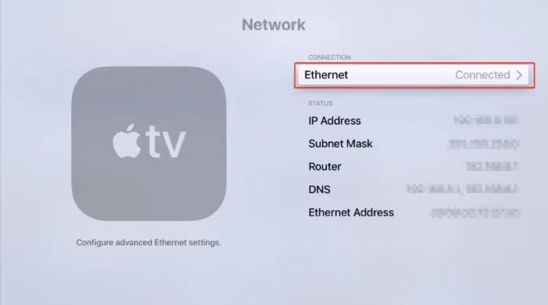 Apple Tv Switch To Ethernet