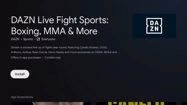 Downloading And Installing Dazn 5