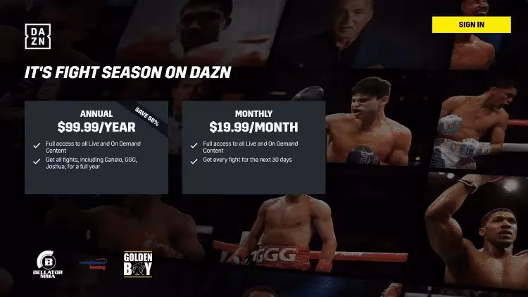 Dazn Cost