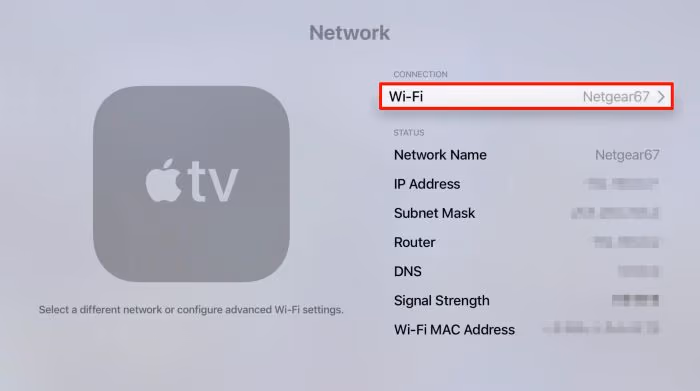 Select The Wi Fi Network