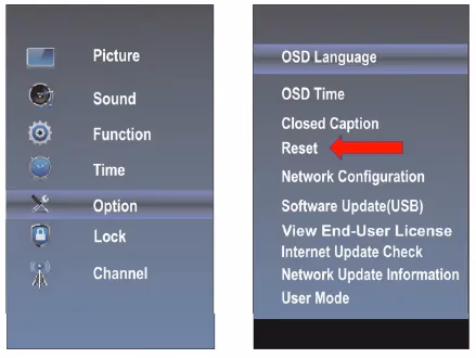 Element Tv Factory Reset