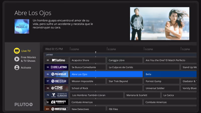 Pluto Tv Foreign Language Channels