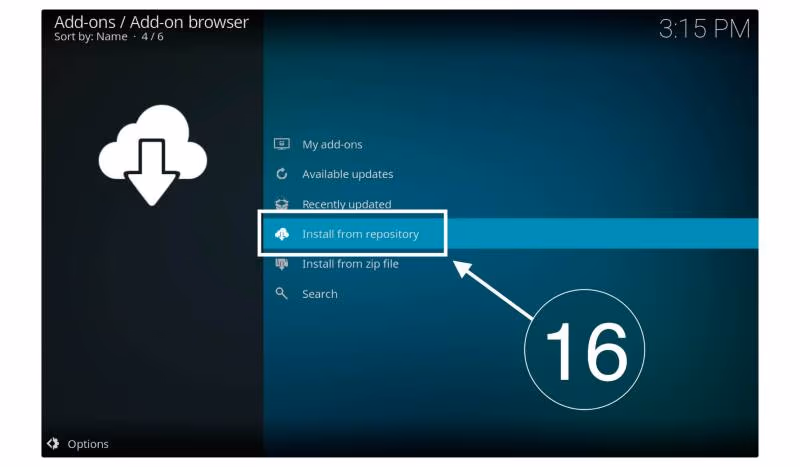 Install from repository