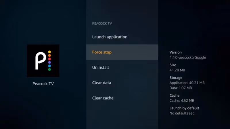 Fire Tv Force Stop