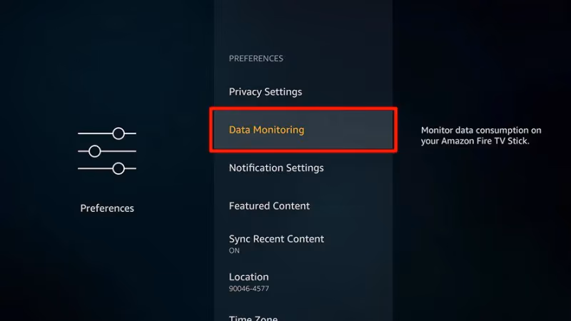 Firestick Data Monitoring