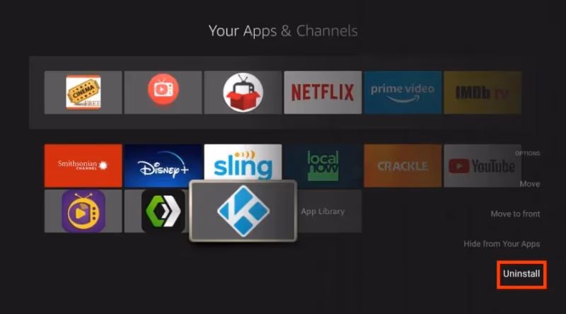 Firestick Uninstall Unused Apps