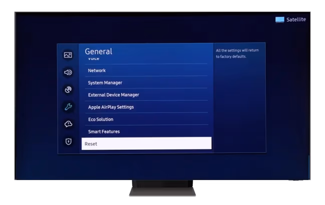 Factory Reset Your Samsung Tv