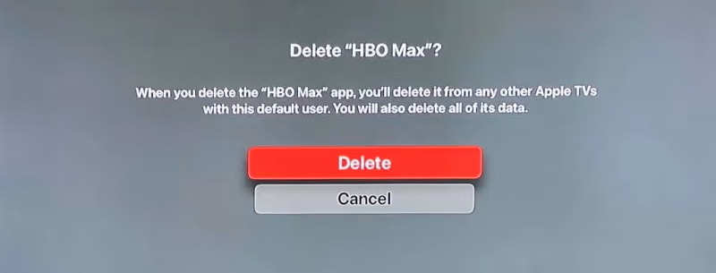 Apple Tv Delete Hbo Max