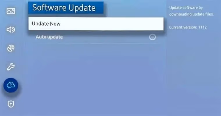 Update Samsung TV Firmware