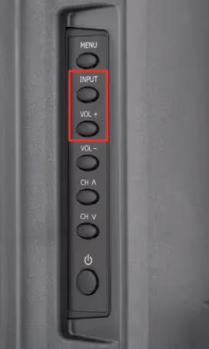 Hisense Tv Volume Up Input Button