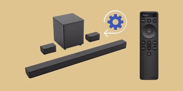 Reset The Vizio Sound Bar With The Remote