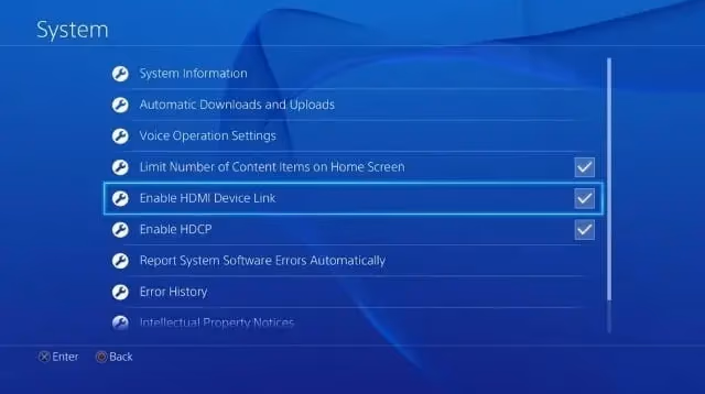 Enable Hdmi Device Link