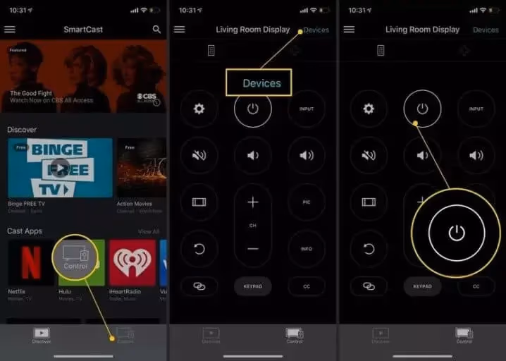 How To Turn On Vizio Tv Without Remote Using Smartcast App