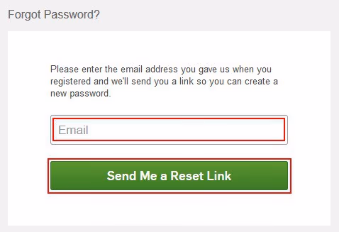 Update Your Credentials by Setting a New Password