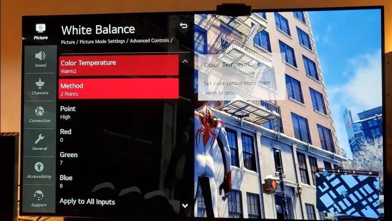 Lg Tv Reset Color Temperature