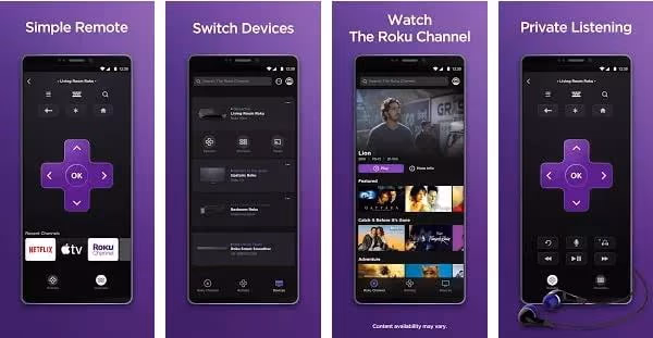 Using the Official App to Mirror Android to Roku