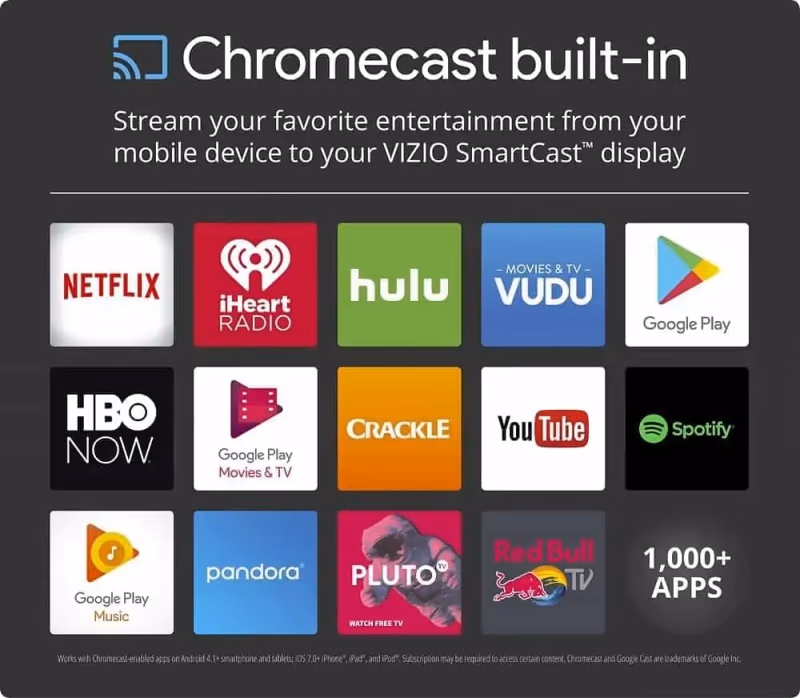 Vizio Smartcast Chromecast