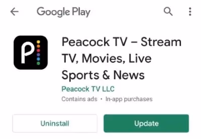 Update The Peacock Tv Android
