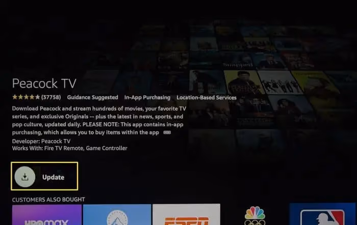 Update The Peacock Tv Firestick 1