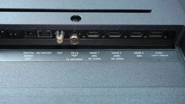 Philips TV with all HDMI and ethernet cables disconnected