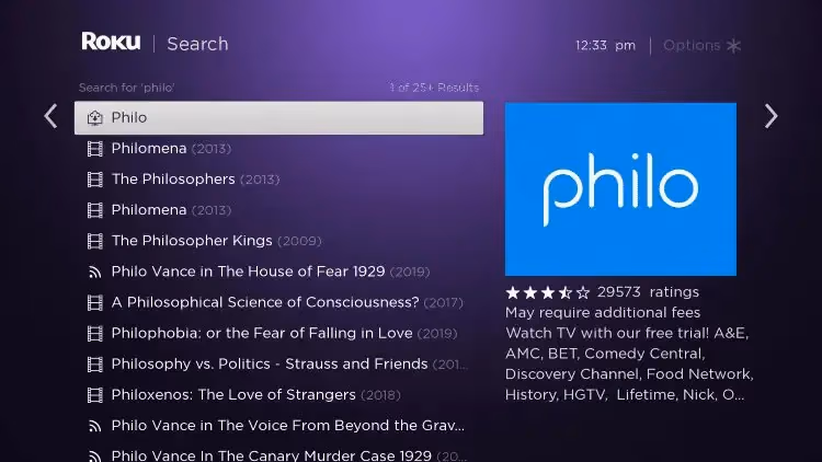 Philo On Roku 2