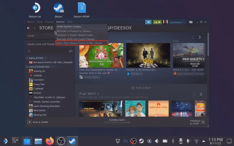 Adding Plex As A Non Steam Game 1