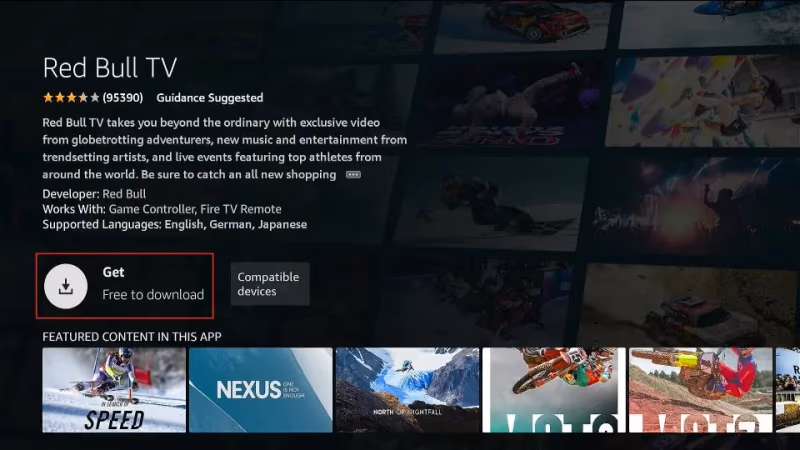 Install Red Bull Tv On Firestick 5