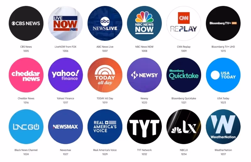 Samsung Tv Plus Live Tv Channels