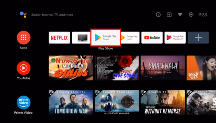Google Play Store Tv