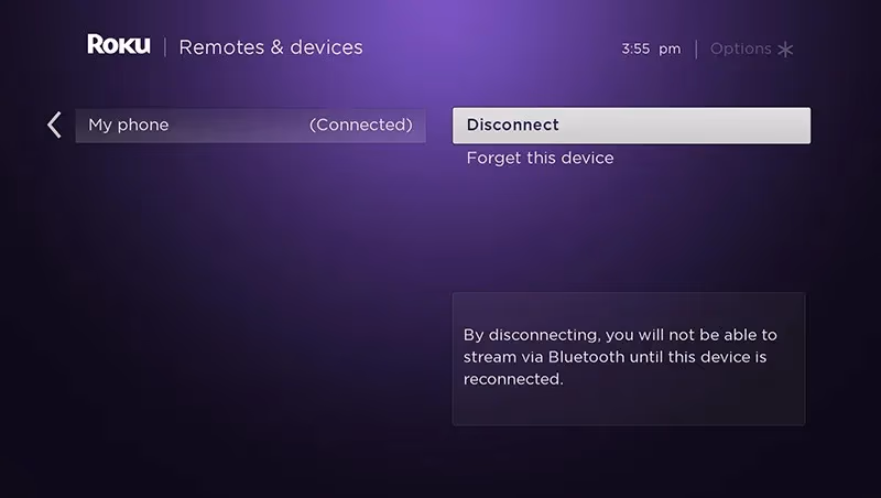 Roku Tv Unpair Devices