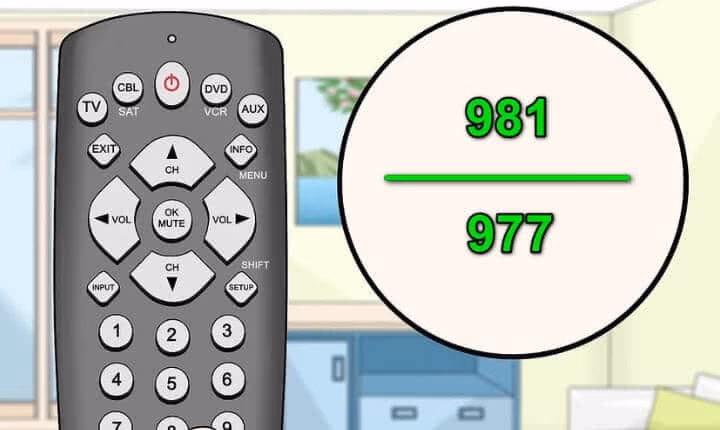 Clearing the memory by resetting the remote