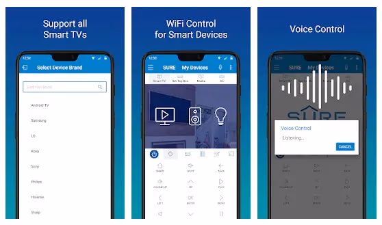 Sure Universal Smart Tv Remote