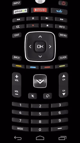 Tv Remote Control For Vizio