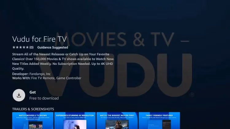 Install Vudu On Firestick