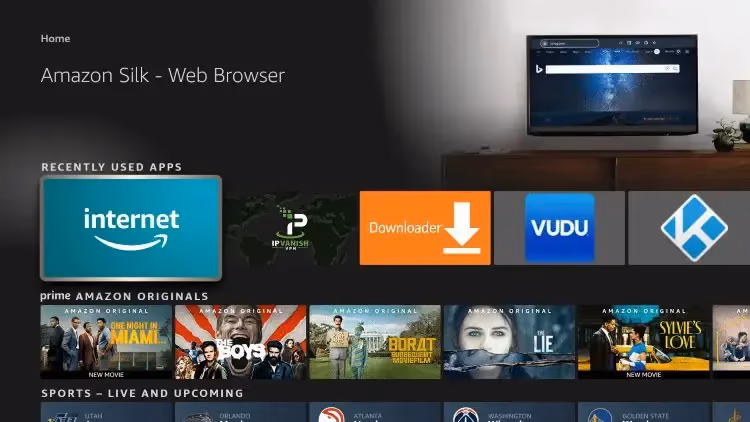 Watch Vudu Via Web Browser On Firestick 1