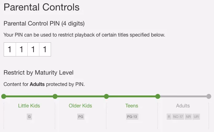 Hulu Parental Controls