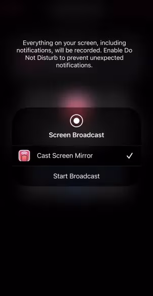 Replica App Connect Chromecast 3
